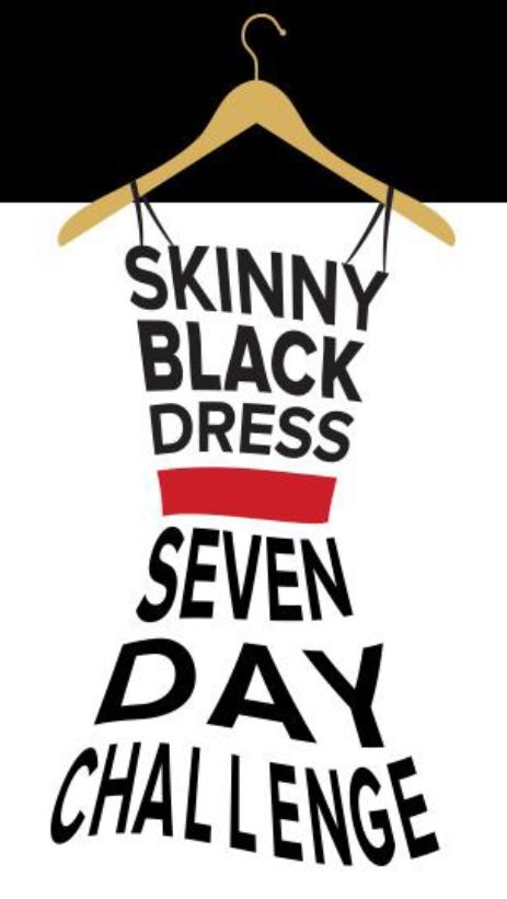 Skinny Black Dress Challenge